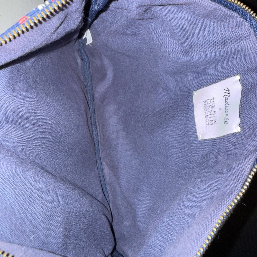 Madewell Denim Patchwork Pouch - image 4